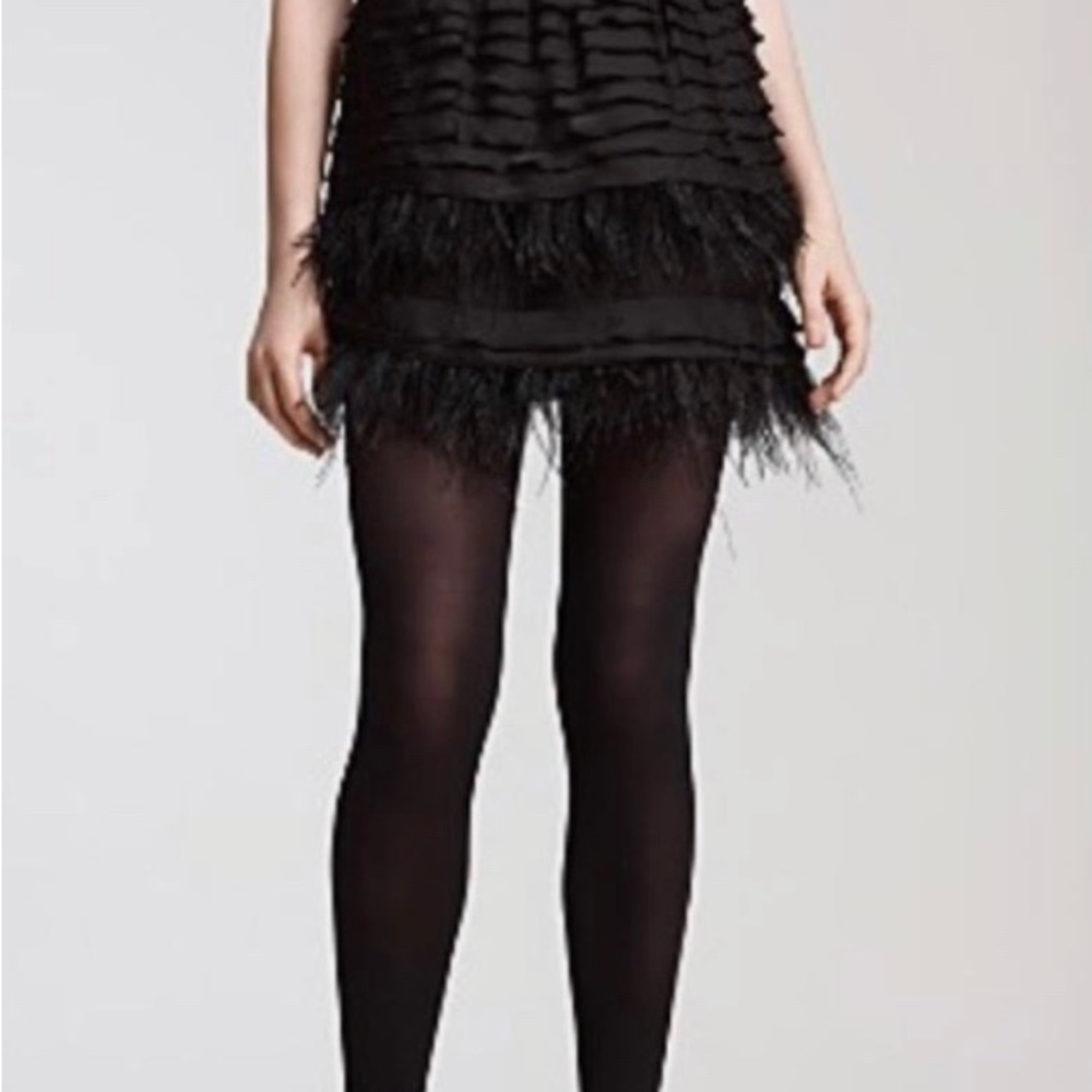 Maliha Feather Skirt by BCBGMaxAzria
